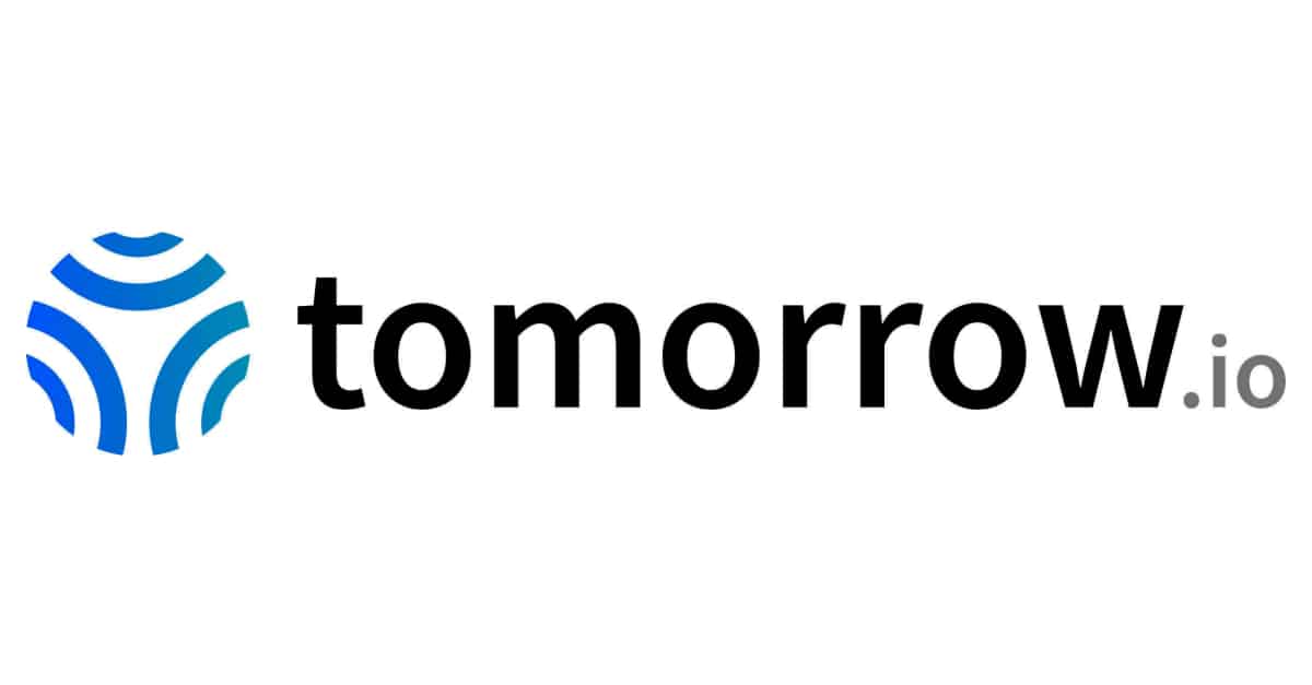 Logo de Tomorrow.io